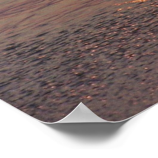 Sun on Waves Poster (Hoek)