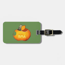 Sun Oranje Pumpkin Bagagelabel