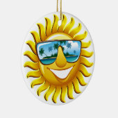SUN Ornamenet Keramisch Ornament (Rechts)