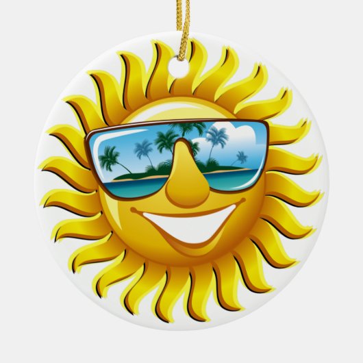 SUN Ornamenet Keramisch Ornament (Voorkant)