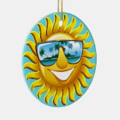 SUN Ornamenet Keramisch Ornament (Rechts)