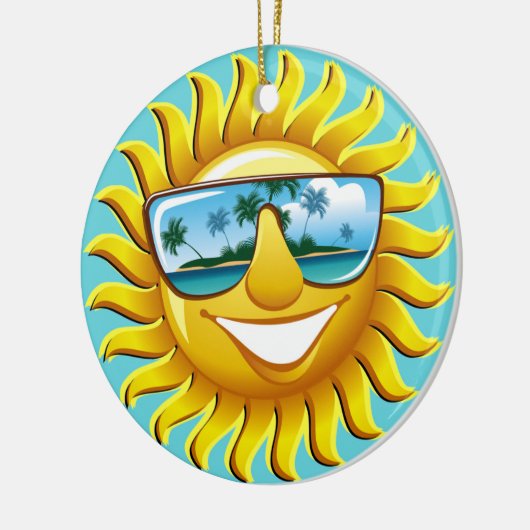 SUN Ornamenet Keramisch Ornament (Links)