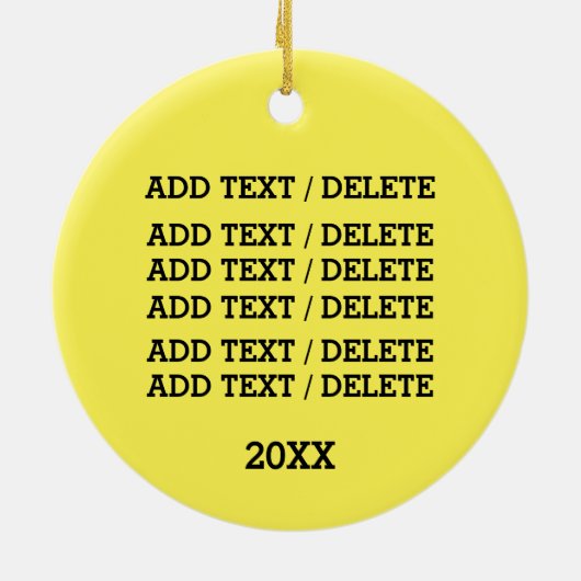 SUN Ornamenet Keramisch Ornament (Achterkant)