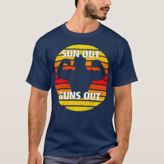 Sun Out Pistolen uit T-shirt