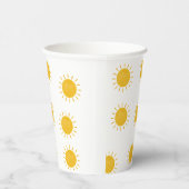 Sun Paper Cup Papieren Bekers (Rechts)