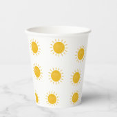Sun Paper Cup Papieren Bekers (Voorkant)