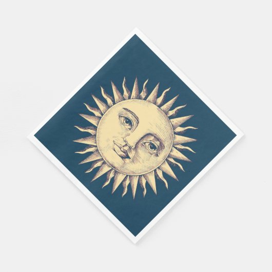 Sun Paper Napkin Servet (Hoek)