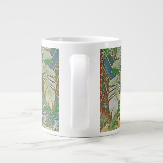 Sun Parakeets Grote Koffiekop (Achterkant)