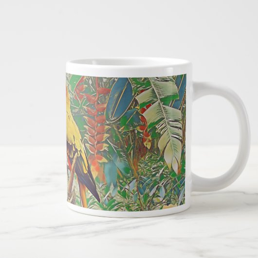 Sun Parakeets Grote Koffiekop (Rechts)