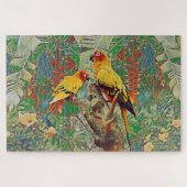 Sun Parakeets Legpuzzel (Horizontaal)