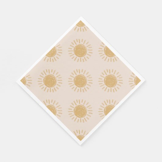 Sun Party servetten (Hoek)