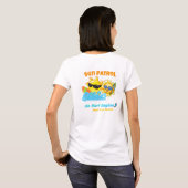 Sun Patrol Surfing T-Shirt (Achterkant volledig)