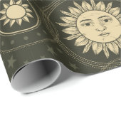 Sun Pattern Cadeaupapier (Rol Hoek)