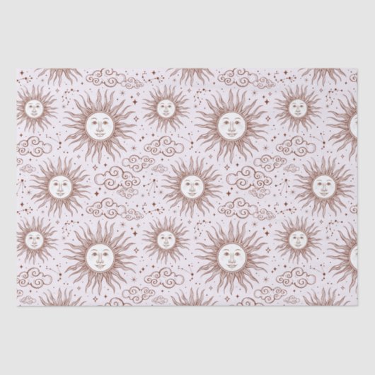 Sun Pattern Tissuepapier (Voorkant)