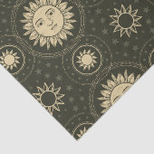 Sun Pattern Tissuepapier (Detail)