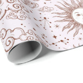 Sun Pattern Wrapping Paper Cadeaupapier (Rol Hoek)