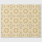 Sun Pattern Wrapping Paper Cadeaupapier (Vlak)