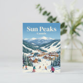 Sun Peaks Canada Briefkaart (Staand voorkant)