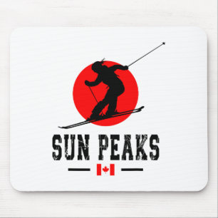 Sun Peaks Canada Skigebied Rocky Mountains Canadi Muismat