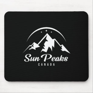 Sun Peaks Canada Skigebied Snowboarden Muismat