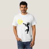 Sun Petroglyphs Kokopelli T-Shirt (Voorkant volledig)