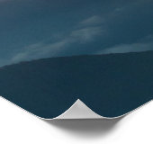 Sun-piek achter Uršlja gora, Slovenië Poster (Hoek)