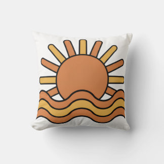 Sun pillow kussen