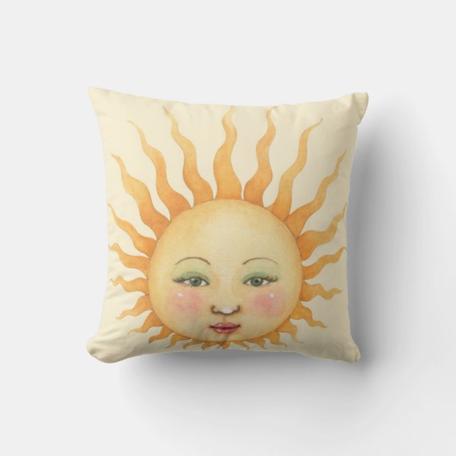 Sun - Pillow Kussen (Voorkant)
