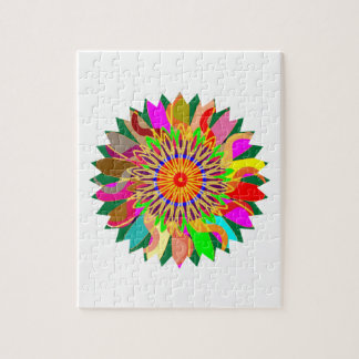 SUN Planet CHAKRA Art:  Bron van het leven op aard Legpuzzel