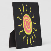 Sun Plaque Fotoplaat (Zijkant)