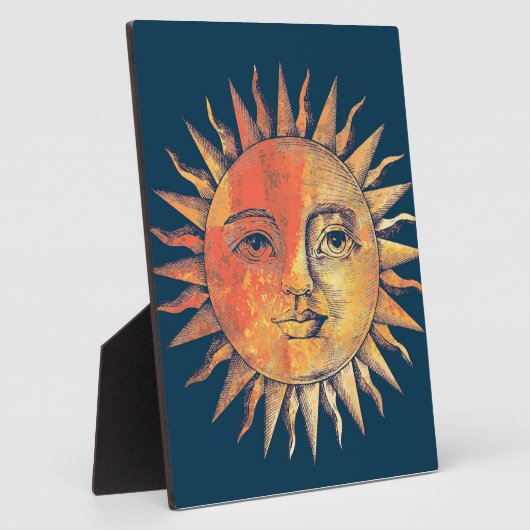 Sun Plaque Fotoplaat (Zijkant)