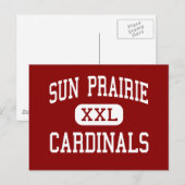 Sun Prairie - Cardinals - High - Sun Prairie Briefkaart (Voorkant / Achterkant)