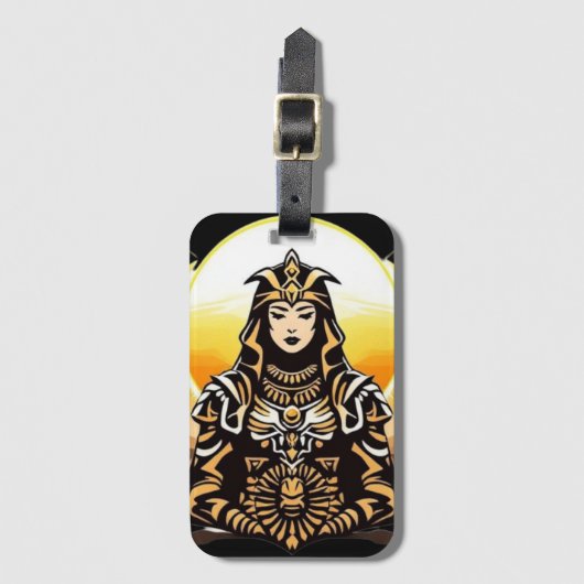 Sun Priestess Bagagelabel (Voorkant (verticaal))