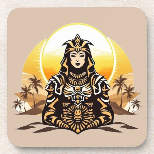 Sun Priestess Bier Onderzetter (Voorkant)