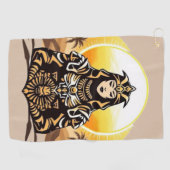Sun Priestess Golfhanddoek (Horizontaal)
