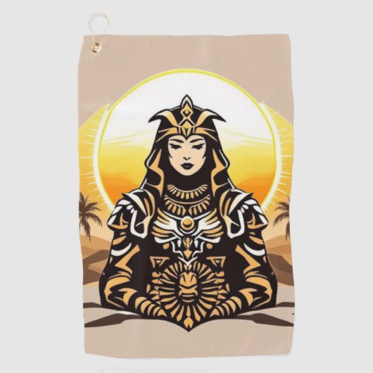 Sun Priestess Golfhanddoek (Voorkant)