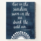 Sun Quote I Notitieboek (Achterkant)