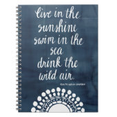 Sun Quote I Notitieboek (Voorkant)