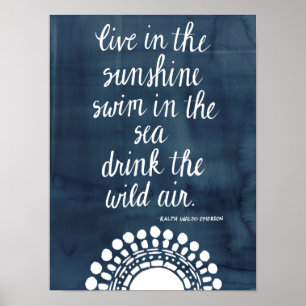 Sun Quote I Poster