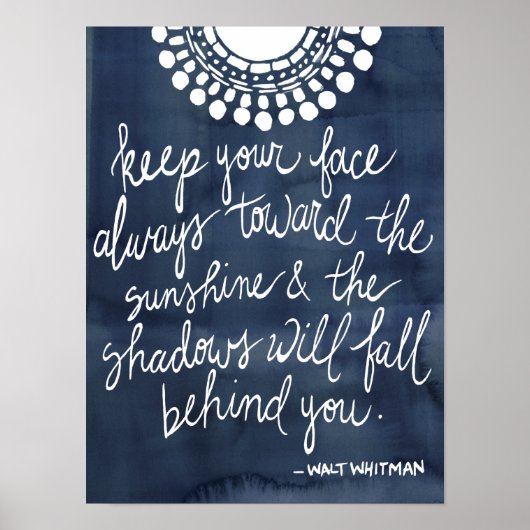 Sun Quote II Poster (Voorkant)