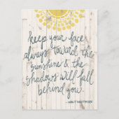 Sun Quote III Briefkaart (Voorkant)