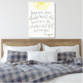 Sun Quote III Canvas Afdruk (Insitu (Slaapkamer))