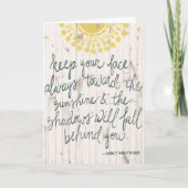 Sun Quote III Kaart (Voorkant)