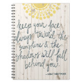 Sun Quote III Notitieboek (Voorkant)