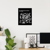 Sun Ra Jazz Vintage Poster (Thuiskantoor)
