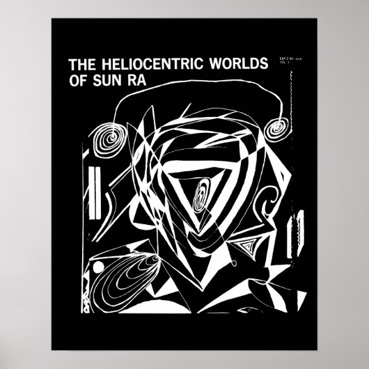 Sun Ra Jazz Vintage Poster (Voorkant)