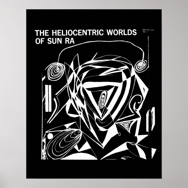 Sun Ra Jazz Vintage Poster (Voorkant)