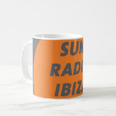 Sun Radio Ibiza Coffee Cup Koffiemok (Voorkant links)