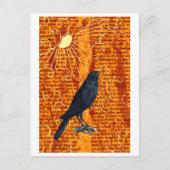 Sun Raven Briefkaart (Voorkant)