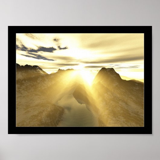 Sun Ray Poster (Voorkant)